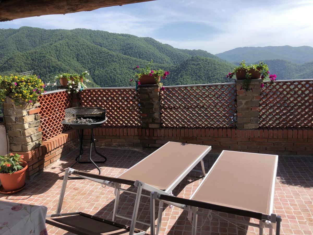 Home Holidays Crasciana, Con Terrazza Vista Sulle Alpi Apuane. Exteriér fotografie